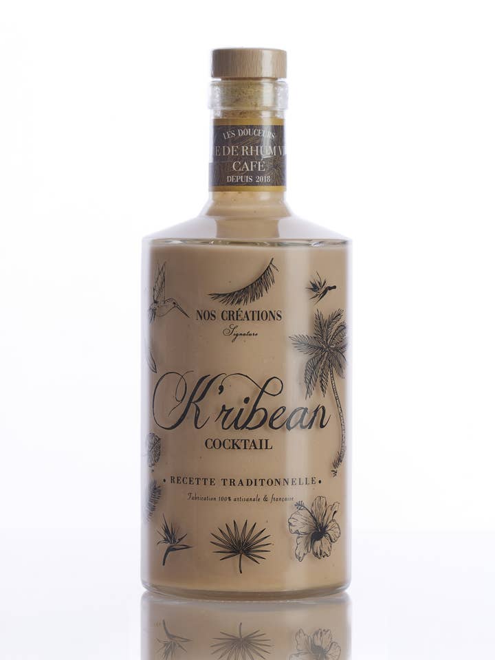 Crema de ron viejo con café K'ribean Cocktail para venta al por mayor de K'ribean Cocktail