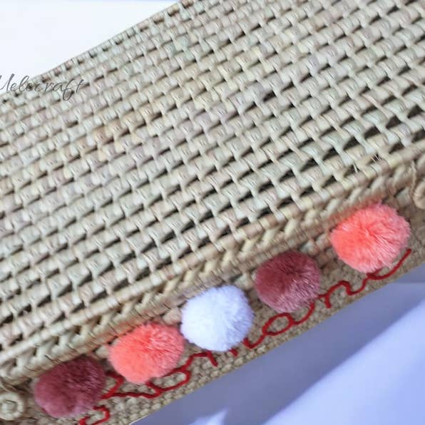 Melecraft - Wholesale Basket - Custom Toy Chest - Wicker Storage Trunk, Palm Leaf Storage4