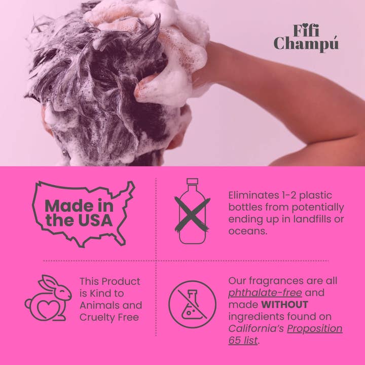 Fifi Champú - Wholesale Hair Conditioner - Wunderbar Conditioner Bar: Nourishing, Plant-Based Hydration5