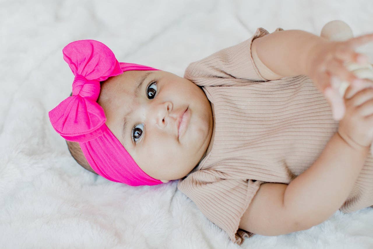 Modern Piggy - Wholesale Fashion Headband - Baby - Fuschia | Baby Band5