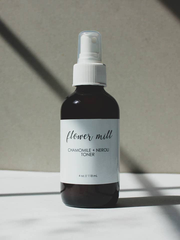 Chamomile + Neroli Facial Toner for wholesale by Flower Mill