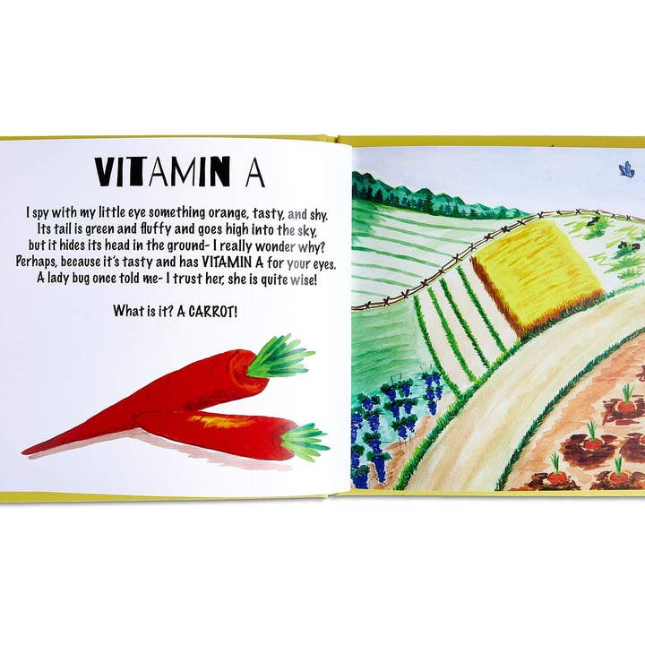 Cognisprings - Vente Preschool Book (3-5) - Apprenez vos vitamines : Livre des rimes3
