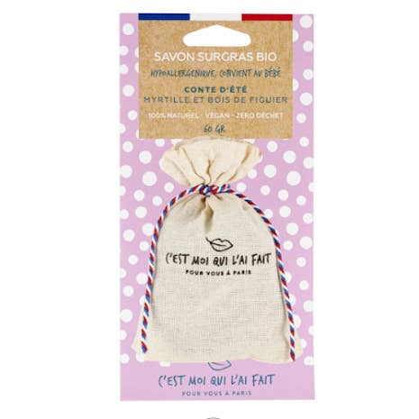 C'EST MOI QUI L'AI FAIT POUR VOUS - Wholesale Bar Soap - Surgras soap - Blueberry and Fig Wood