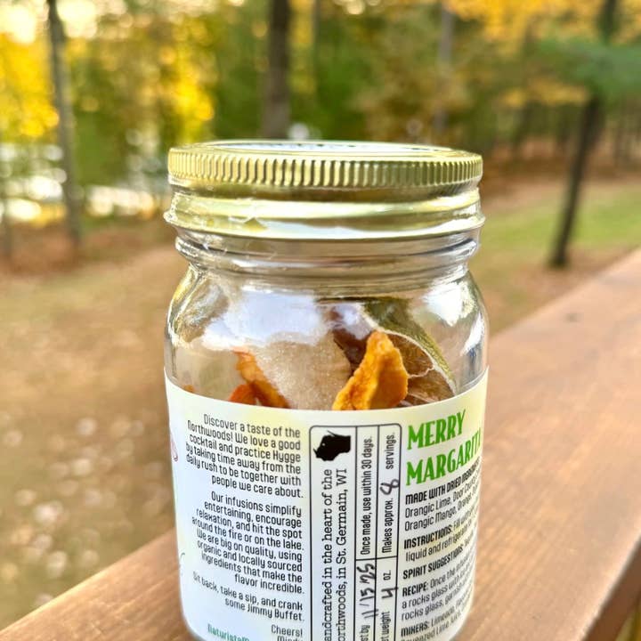 Naturista Monarch - Wholesale Cocktail mix/syrup - Merry Margarita - Handcrafted Cocktail Infusion Jar1