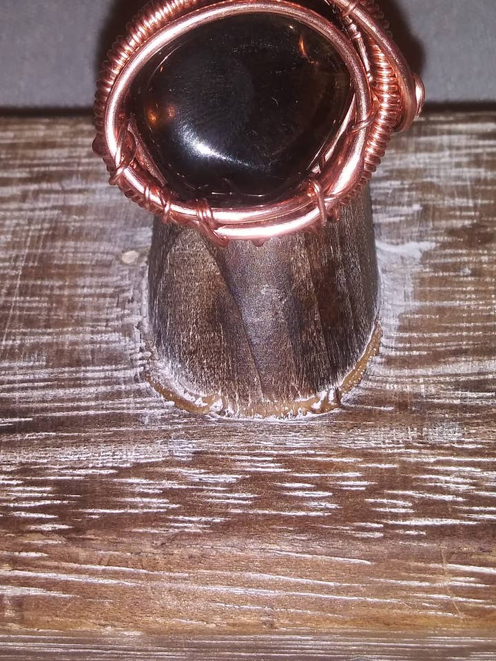 Smokey Quartz Ring for wholesale by Twisted Rose Metal