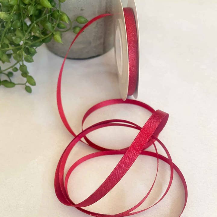 Imaginediy – wholesale Ribbon – Gift wrapping – Red Sparkle Ribbon5
