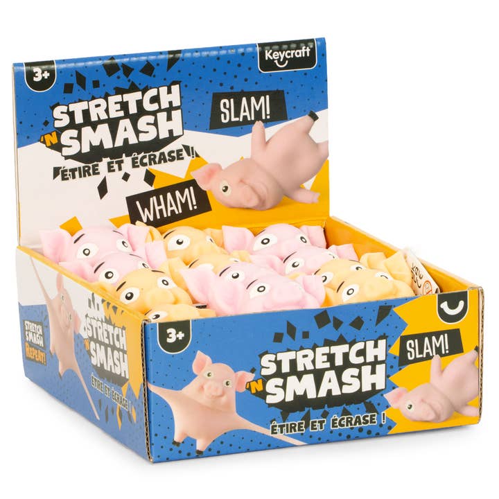 Keycraft - Wholesale Squishy Toy - Kids & Baby - Mini Stretch Pig6
