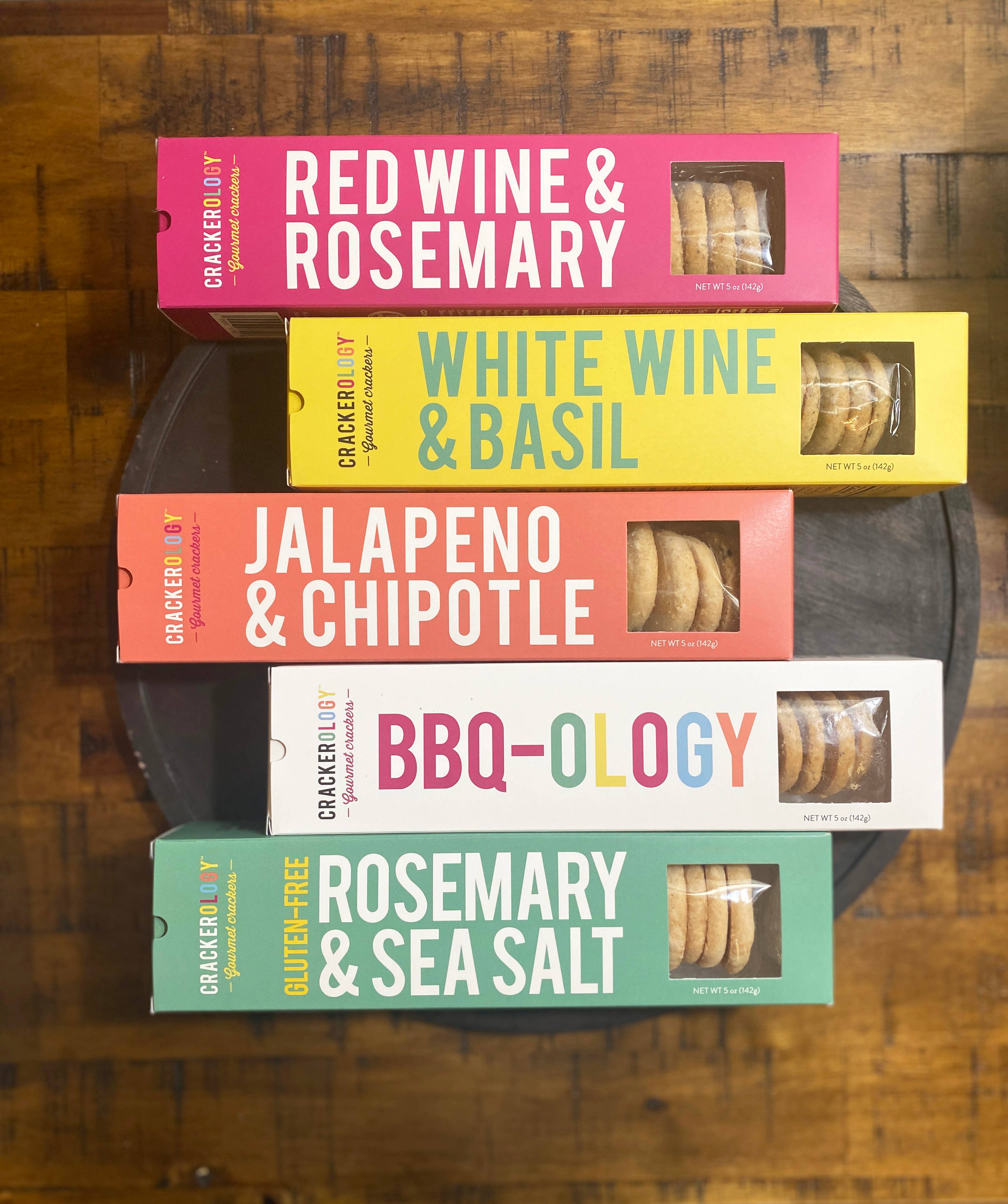 Crackerology - Wholesale Crackers - Red Wine & Rosemary Crackers2