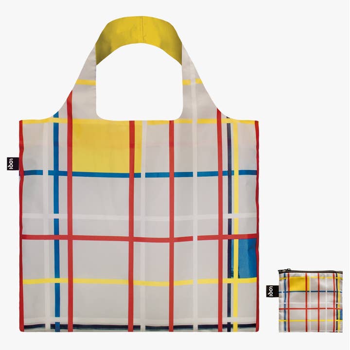 PIET MONDRIAN New York City 3 Recycled Bag for wholesale by LOQI LLC