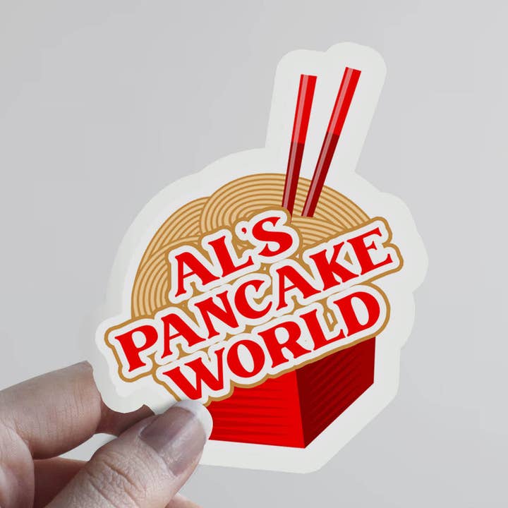 Al's Pancake World klistermärke för wholesale av Pop Haste