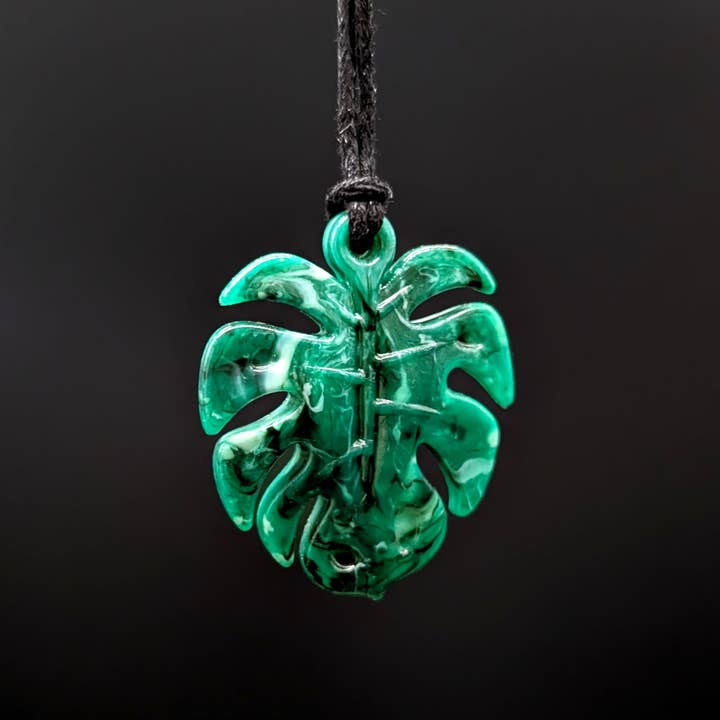 Monstera Leaf Necklace | Sustainable Jewellery | Pendant for wholesale by Brothers Make
