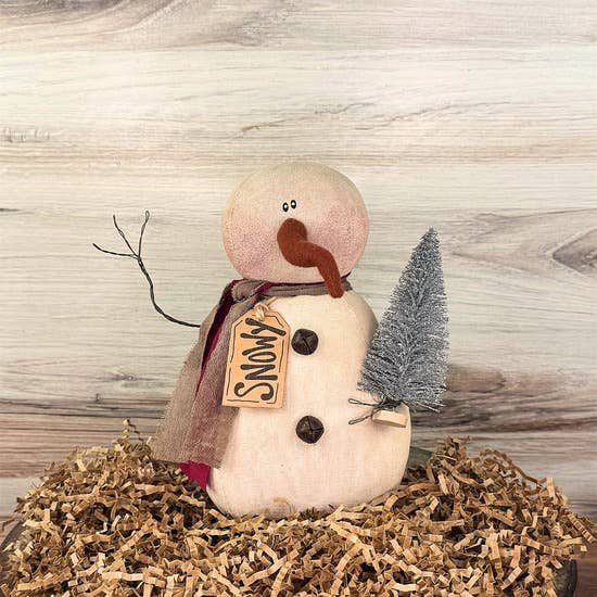 Honey and Me - Vente Décorations de table - Snowy le bonhomme de neige distingué