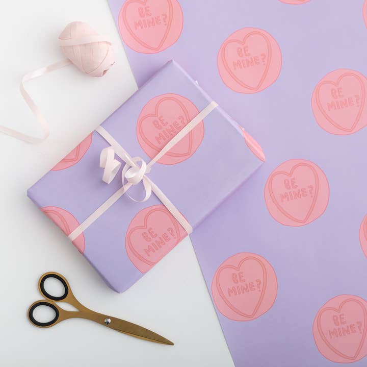 You've Got Pen On Your Face - Wholesale Wrapping Paper Roll - Rolls of Gift Wrap | Wrapping Paper Rolled | Retro | Floral