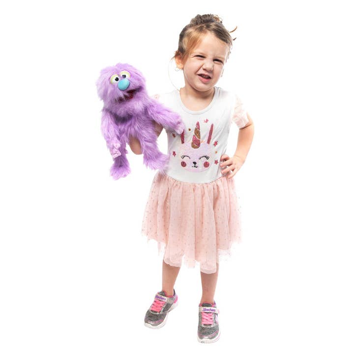 Silly Puppets - Wholesale Puppet - Kids & Baby - Silly Puppets Monster, Purple (14")3