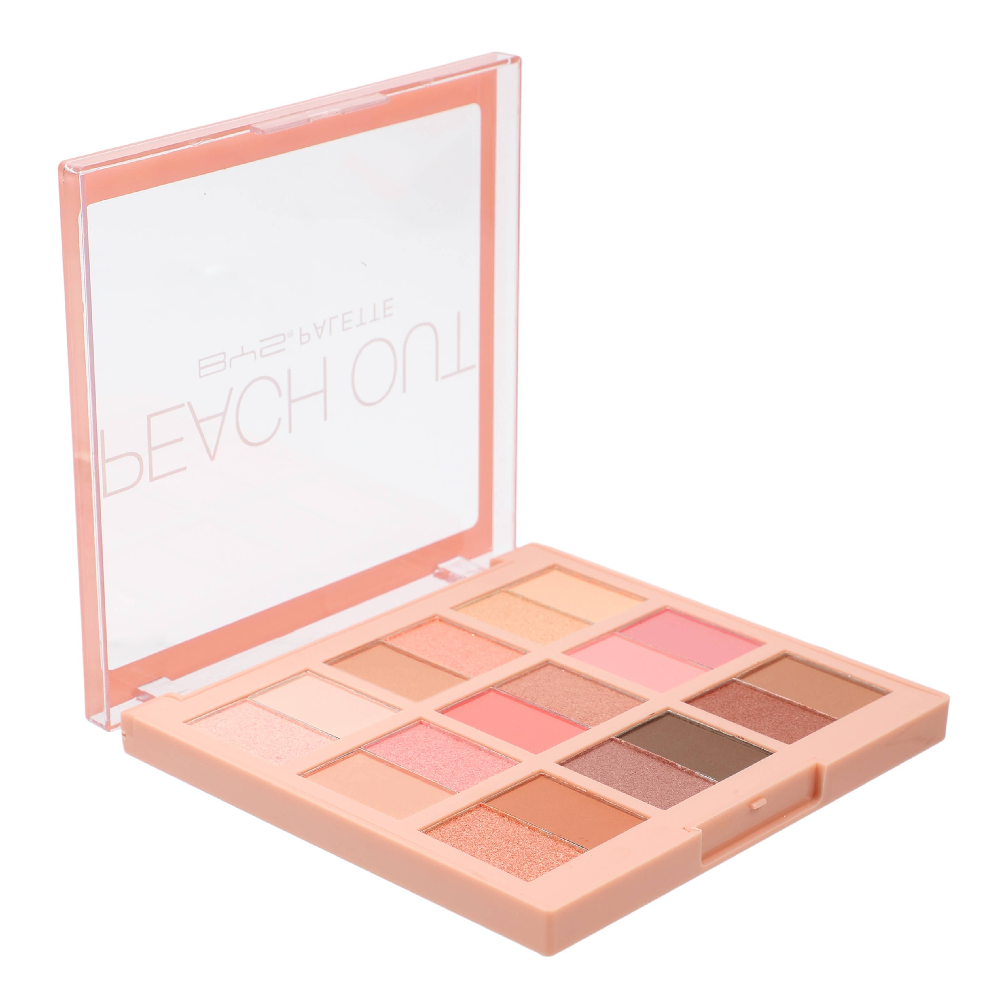 Beauty Pro - Vente Palette de maquillage pour le teint - Palette de Maquillage BYS Peach Out 18 pièces1