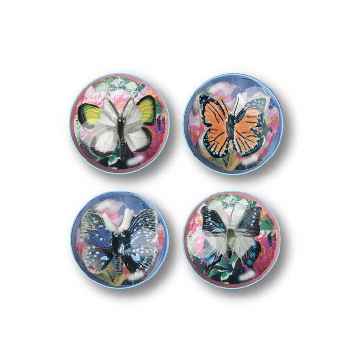 Mega Bounce - Butterfly Bouncy Ball for wholesale by Deluxebase
