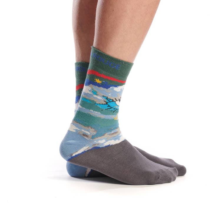 Ouranos sock for wholesale by Ruban Rouge