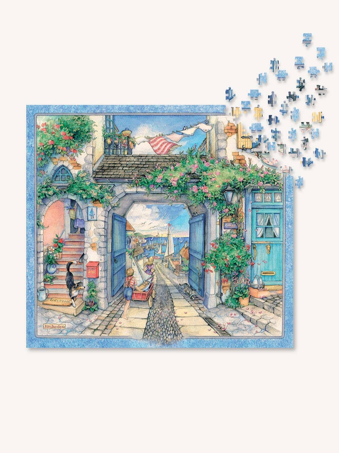 The Puzzle Theory - Wholesale Puzzle - Adult - Kim Jacobs To the Harbor - 896 Piece Puzzle2
