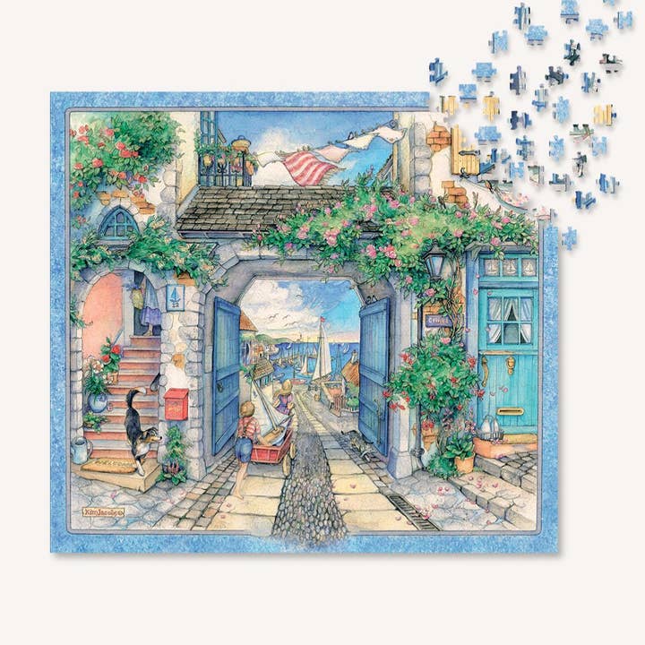 The Puzzle Theory - Wholesale Puzzle - Adult - Kim Jacobs To the Harbor - 896 Piece Puzzle2