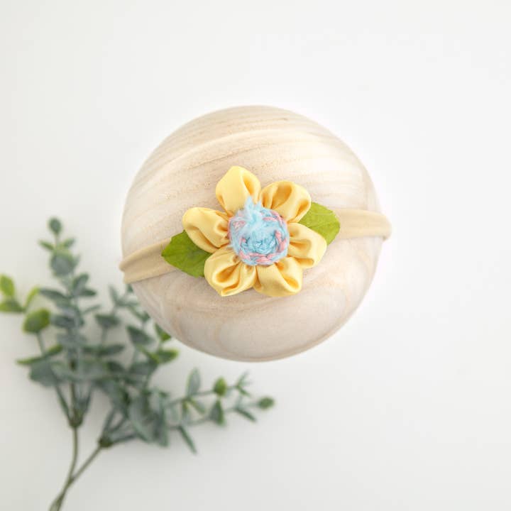 Haarband met bloemen - Hoofdband voor meisjes - Hoofdband - Hoofdband voor baby's voor wholesale door Girls' Dream