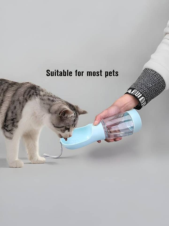 1014 3 in 1 Bottiglia d'Acqua Portatile per Animali Domestici SI-28900 per la vendita all'ingrosso da parte di 42POPS