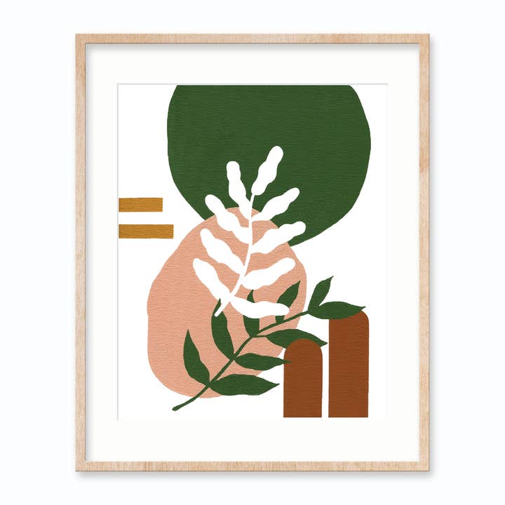 Abstract Botanical - Art Print for wholesale by Teluna