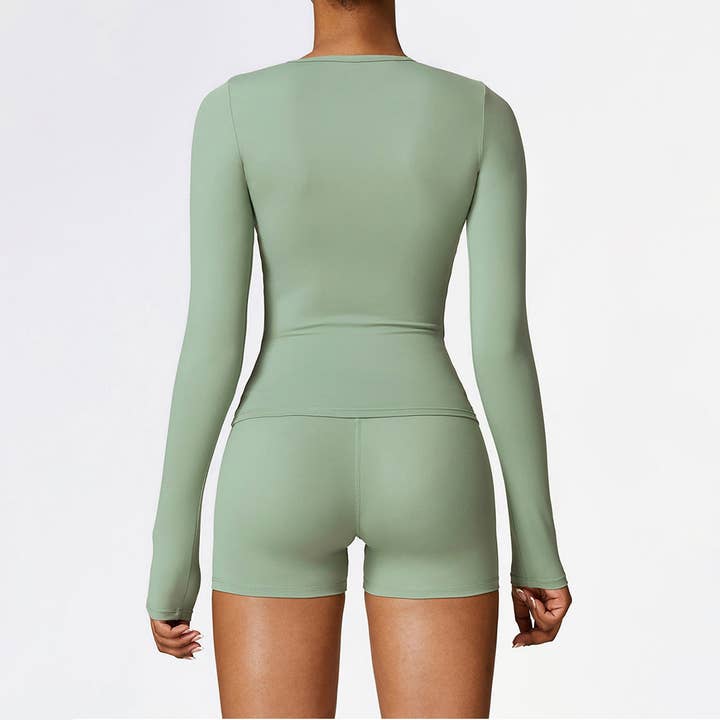 WONDERXFANS - Wholesale Athletic Top - Women's - Yoga running sports long sleeve tops5