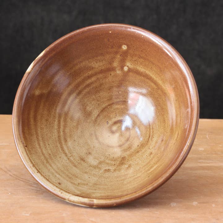 Soup Bowl in Warm Glaze for wholesale by Matt Fishman Pottery