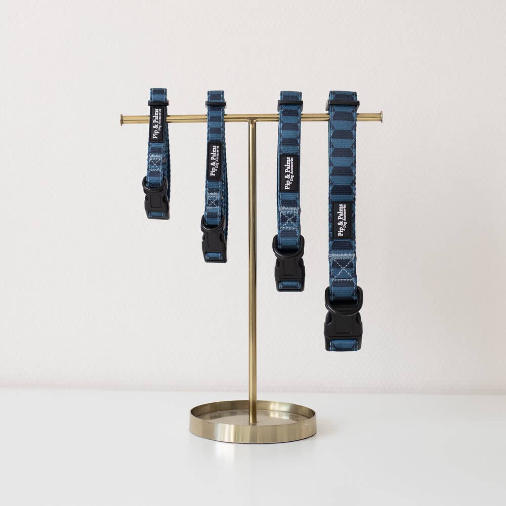 Pip and Palms - Wholesale Pet Collar - Dog - Dog Collar Shades of Blue3