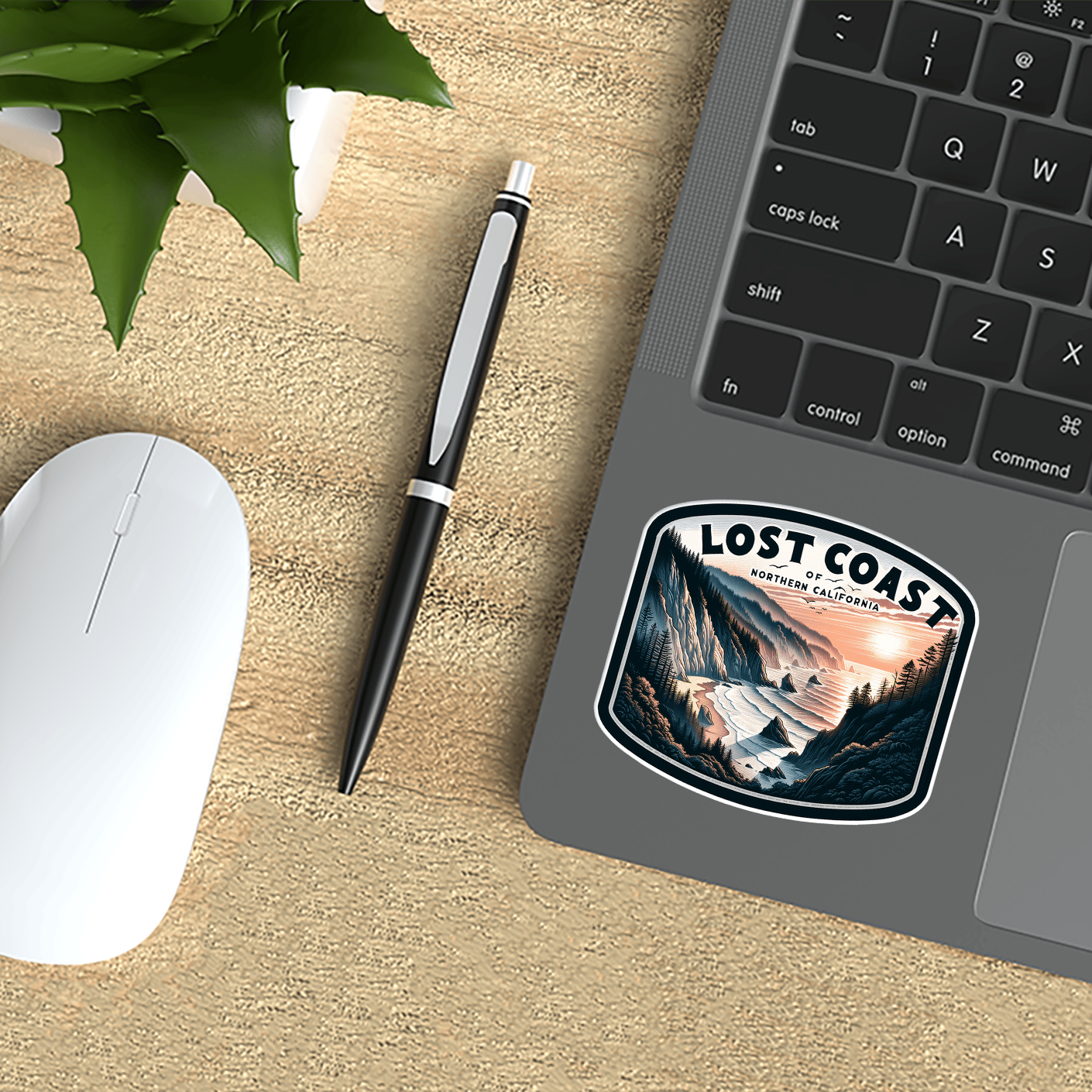Sticker Atlas – Engroshandel Klistermærke – Lost Coast NorCal Klistermærke4