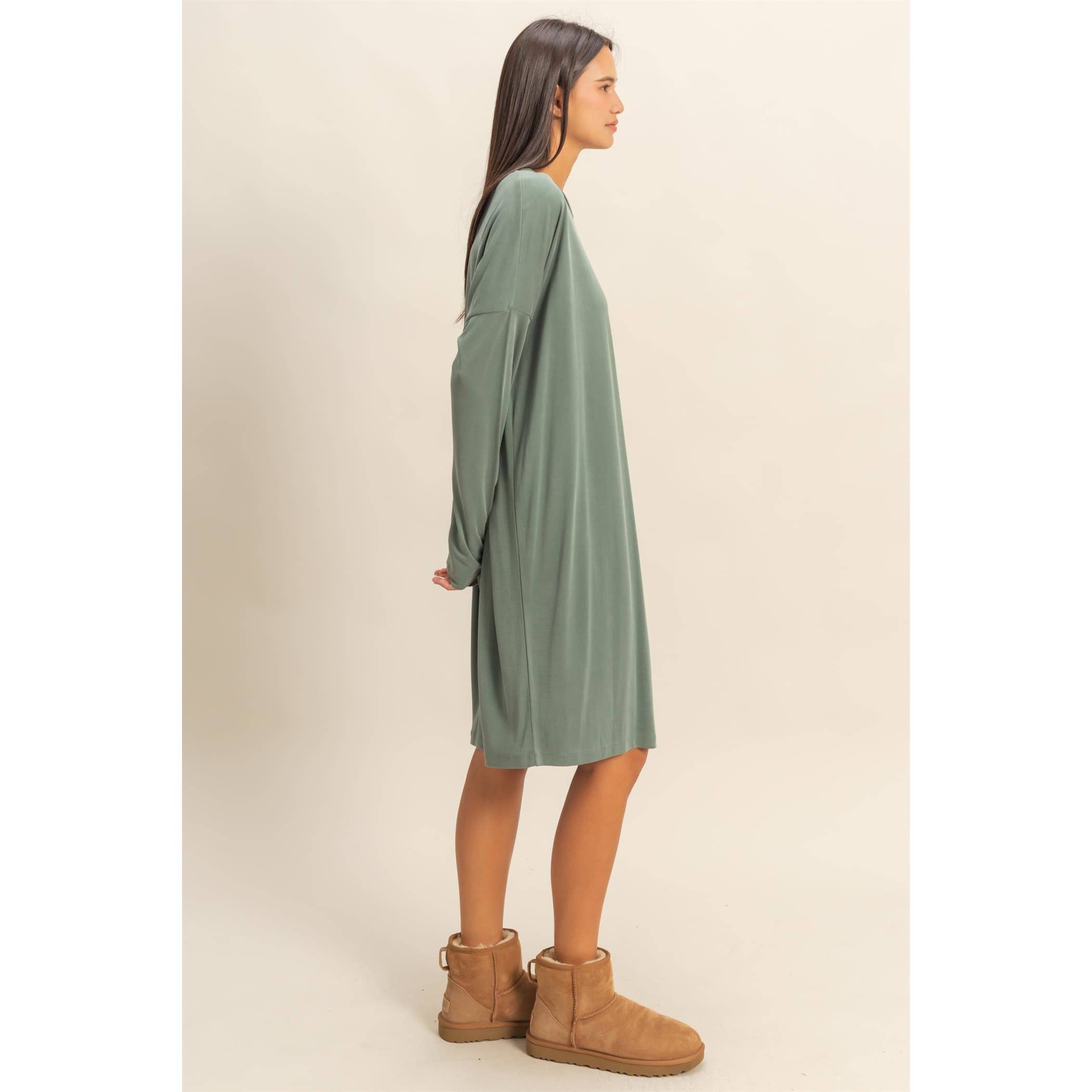 HYFVE - Venta al por mayor Vestido - Mujer - Vestido midi de gran tamaño14