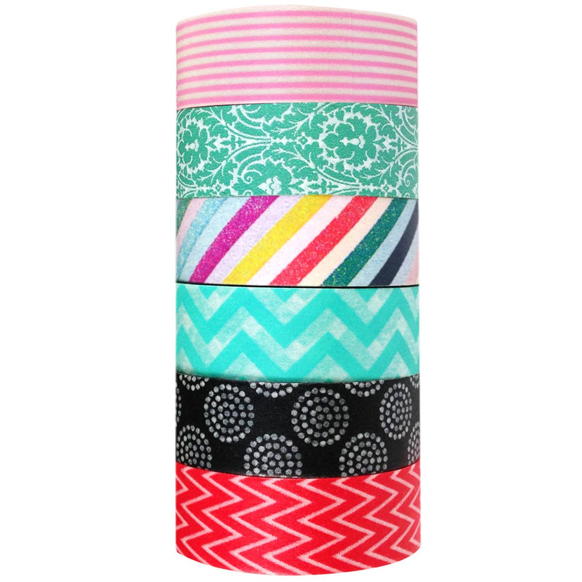 Wrapables.com - Wholesale Washi Tape - Wrapables Japanese Washi Masking Tape Collection, Set of 610