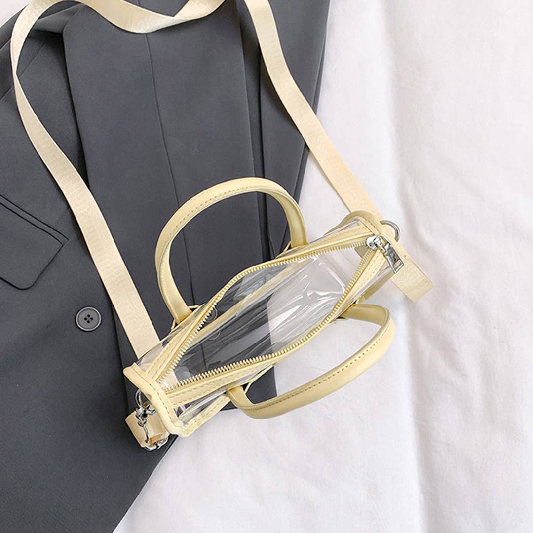 UNISHE – wholesale Crossbody bag – Women's – Fashionable PVC Transparent Crossbody Handbag ZK32112