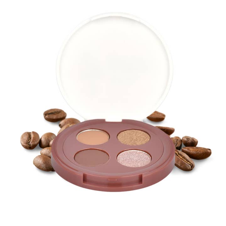 Coffee Eyeshadow Palette, Blendable & Pigmented, Natural for wholesale by Everyday For Future USA