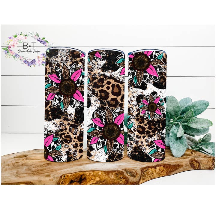 Sunflower Cow Print & Leopard for wholesale by Brooke Taylor Designs