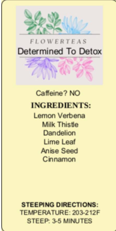 FlowerTeas – Engroshandel Løs te – Løsbladet te i løs vægt 1 lbs Kommerciel brygning Fødevareservice62