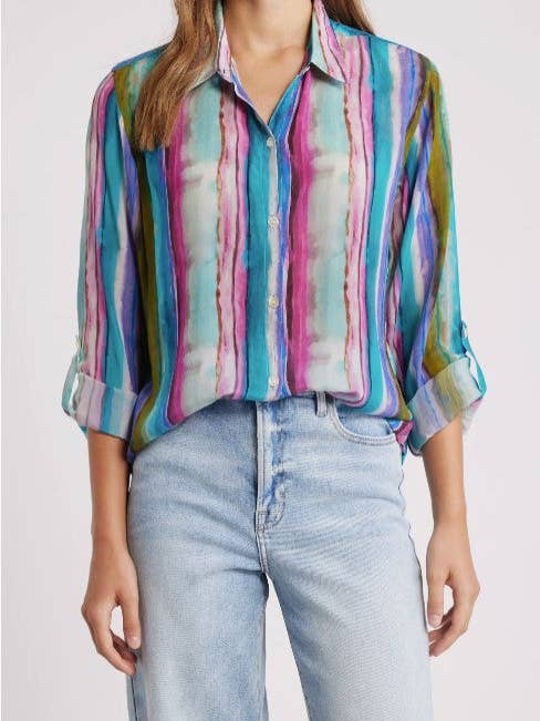 Button-up With Roll-up Sleeve for wholesale by APNY