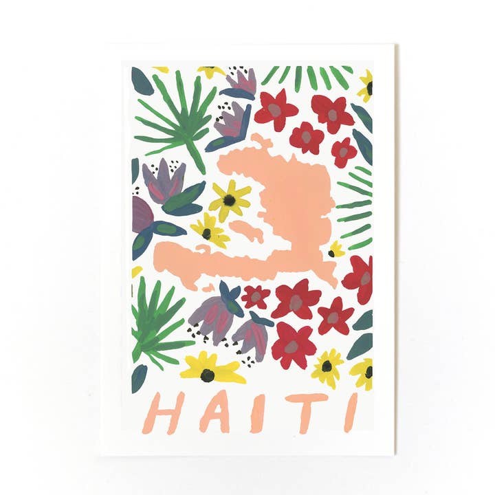 Haiti Print por atacado de Small Creative