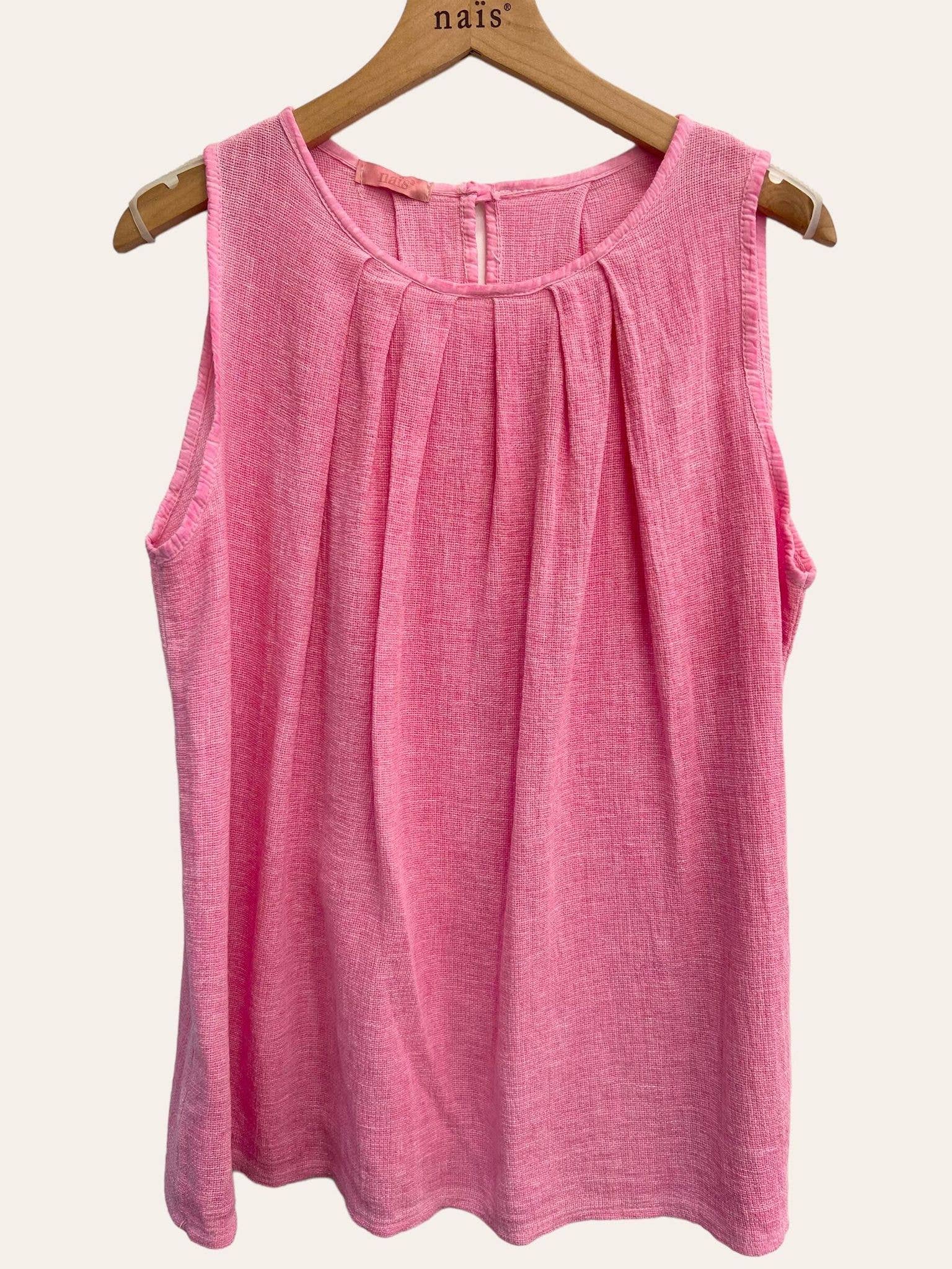 NAÏS PARIS – Engroshandel Bluse - Dame – Top med flæsekant ved halsen4