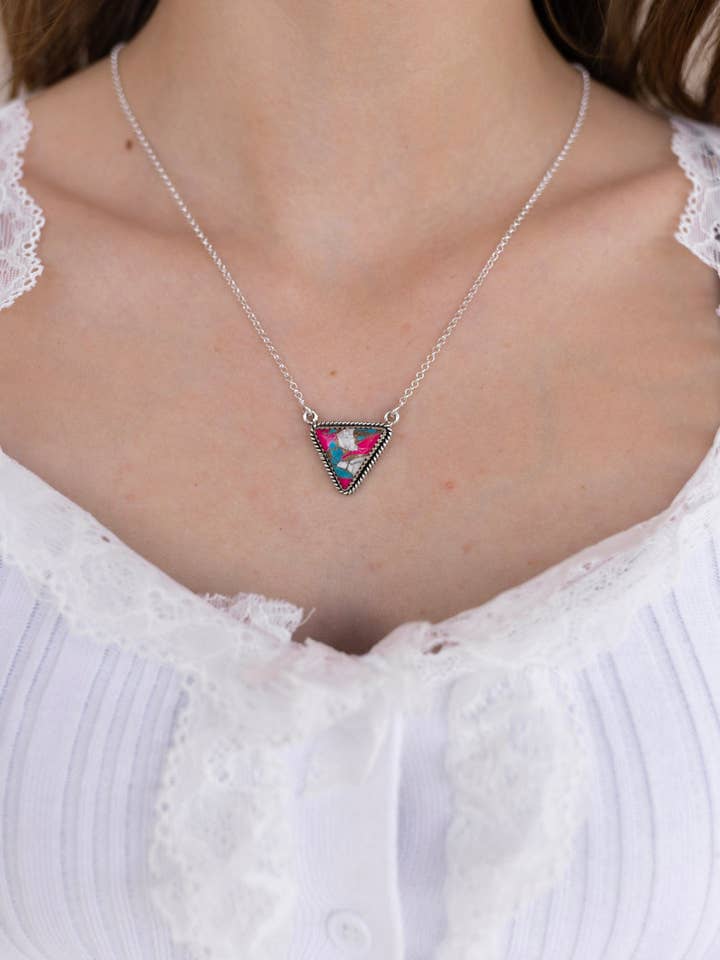 Colliers en plaque de cuivre Boho Mirage pour la vente par Krush Kandy