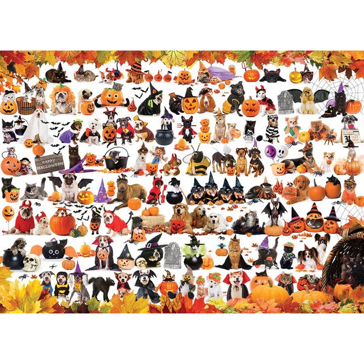 Eurographics Puzzles USA - Wholesale Puzzle - Adult - Halloween Pets1