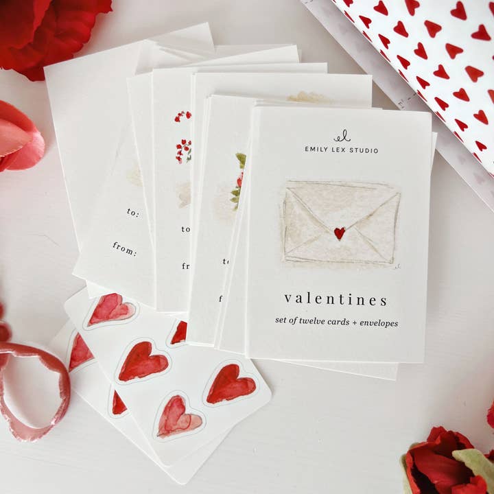 emily lex studio - Wholesale Valentine's Day Card - mini valentines6