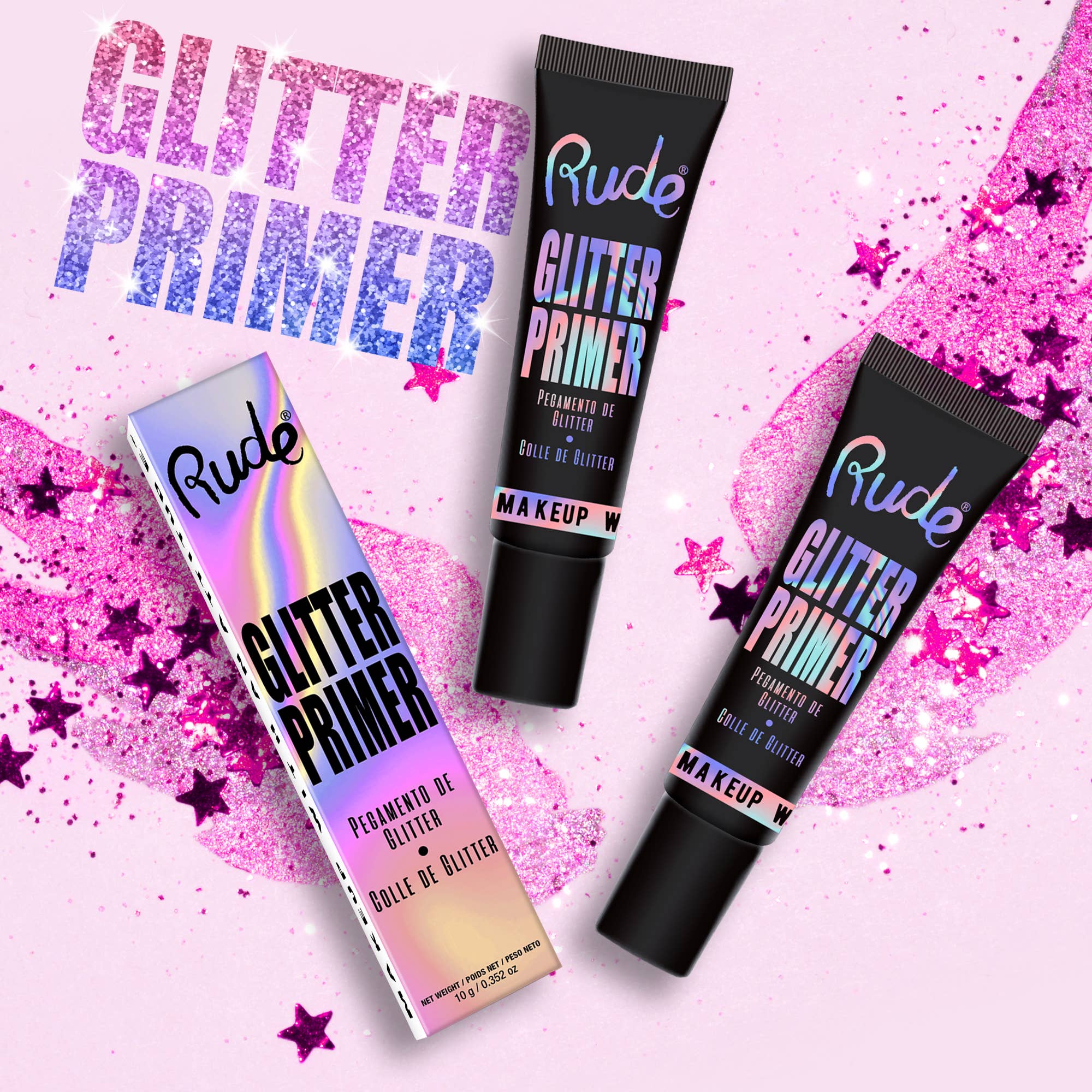 Rude Cosmetics - Wholesale Body Glitter/Shimmer - Glitter Primer1