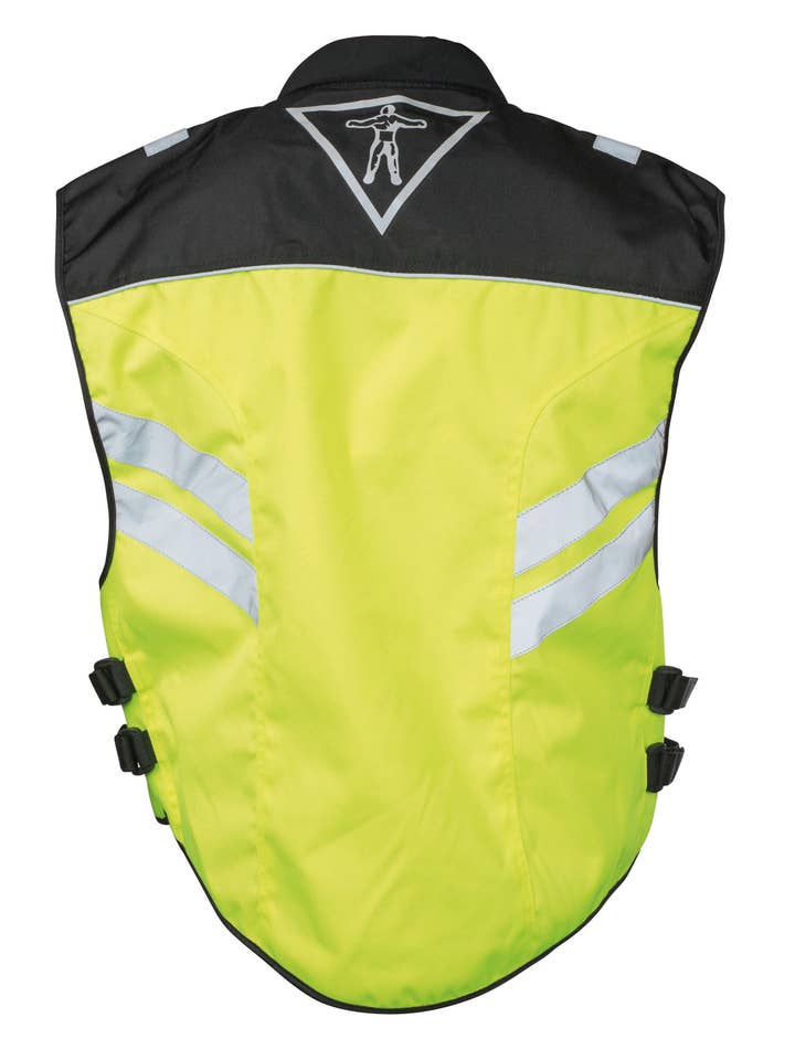 Fluo Black Bodyguard Safetyvest for wholesale on Faire1