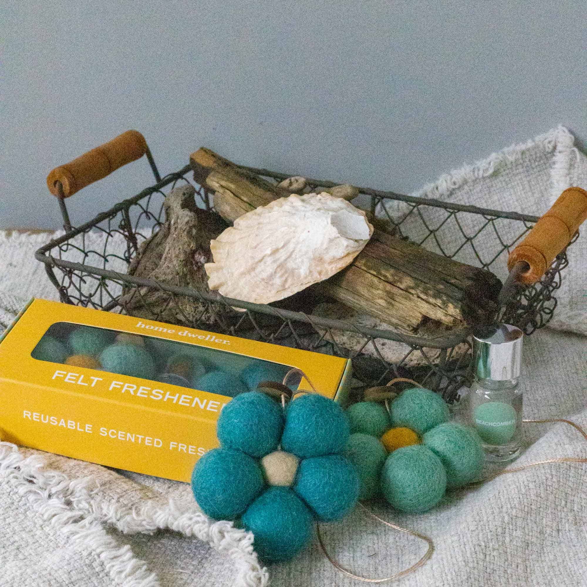 Home Dweller - Wholesale Air freshener - Felt Flower Fresheners - Beachcomber4