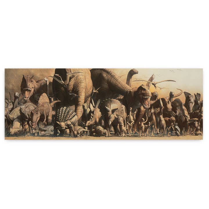 Poster - Deluxe Dino Panorama Rolled In A Tube - 100295 for wholesale by Safari Ltd.