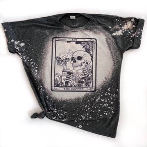 Skull Hoodie, Grunge Skull, Back Skull Design, Rock on Skull Hands, Never  fit in