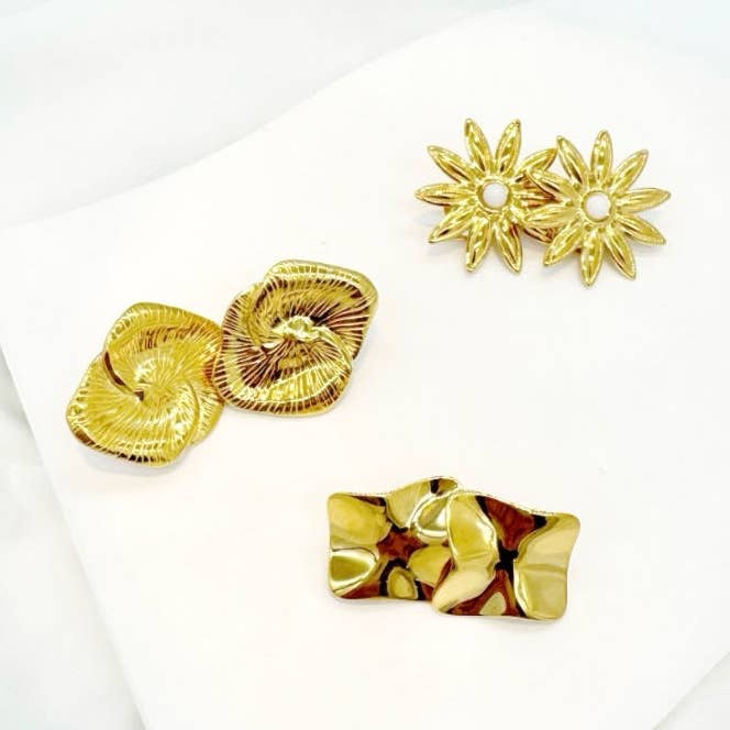 Oclys - Wholesale Jewelry Set - Set of 12 Dalia Earrings2