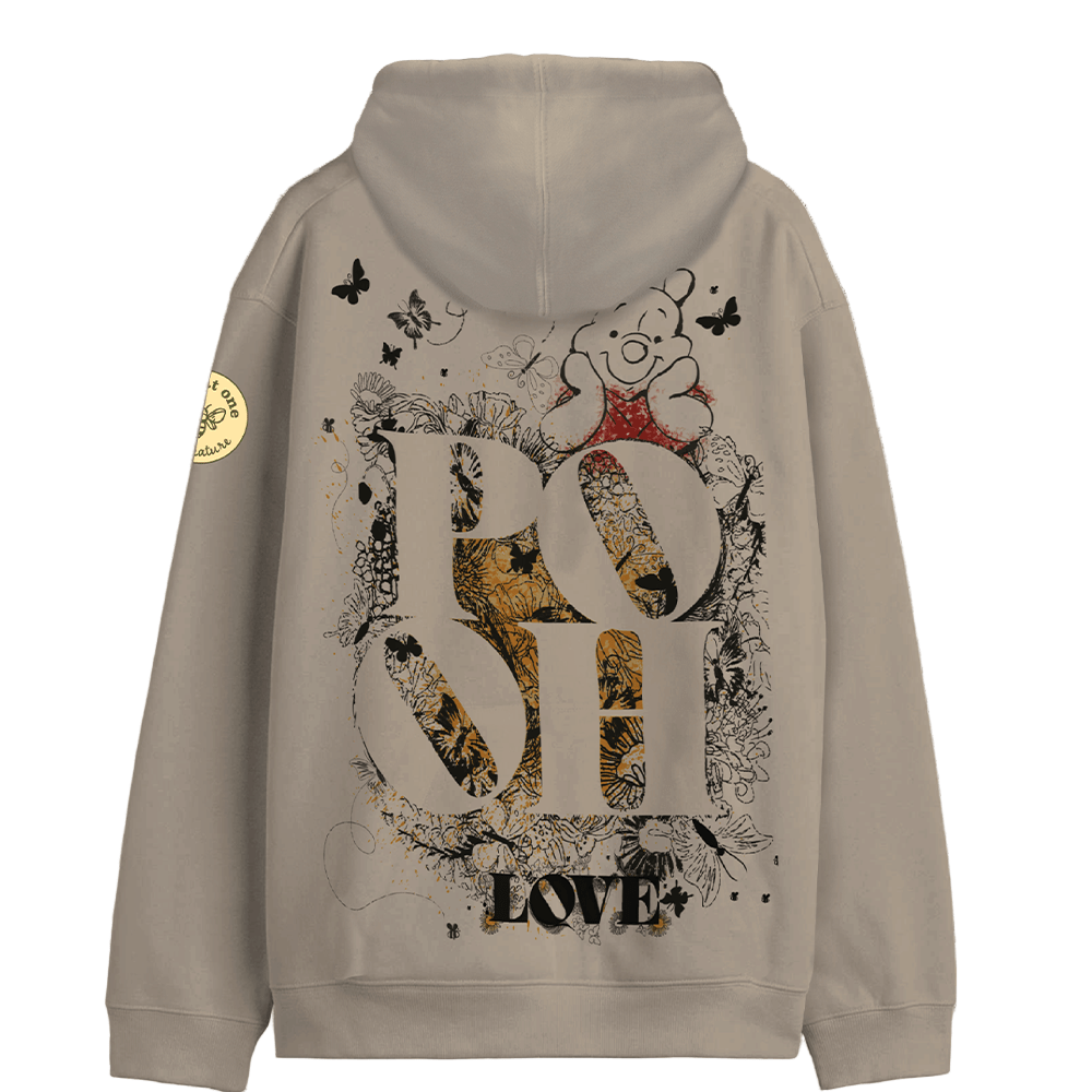 YELLOW Disney Winnie the Pooh Sweatshirt: Pooh Love Hoodie for wholesale on Faire3