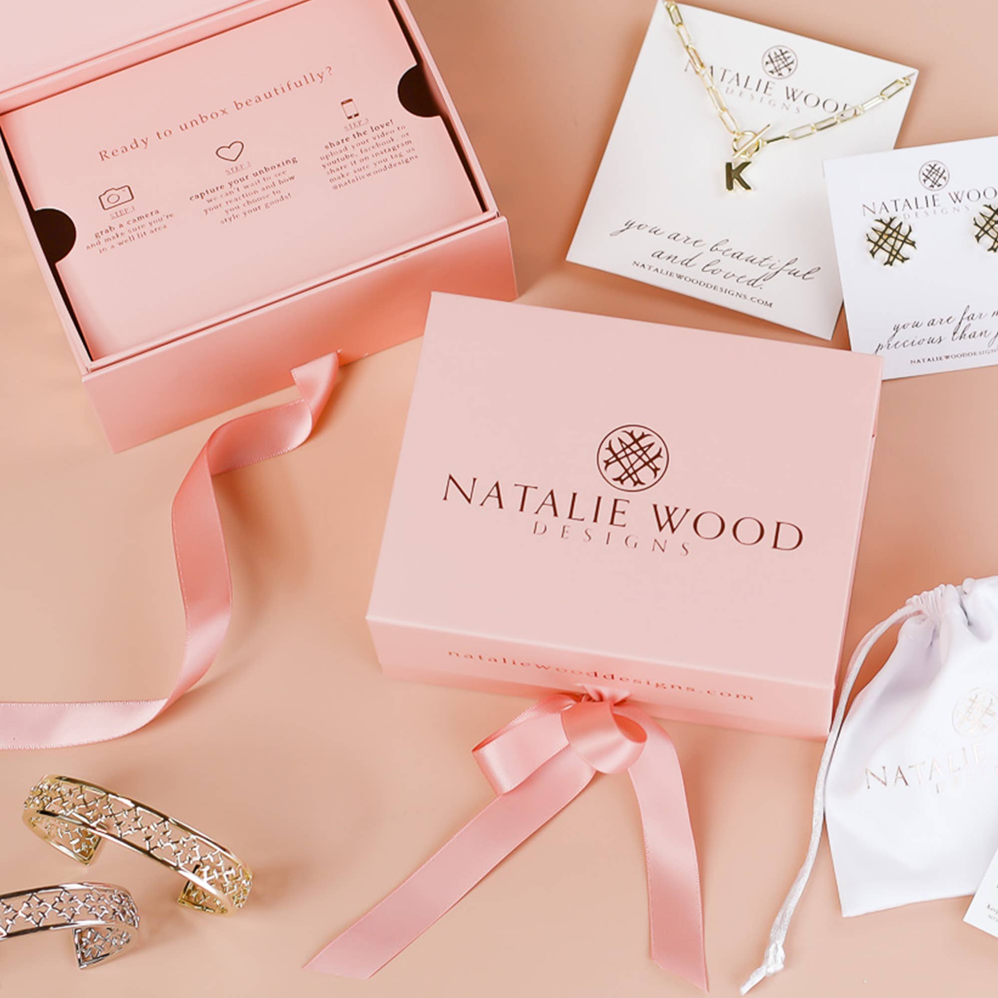 Toggle Initial Necklace in Gold for wholesale on Faire46